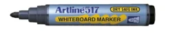 Whiteboardpenna Artline 517, svart, konisk 3 mm spets