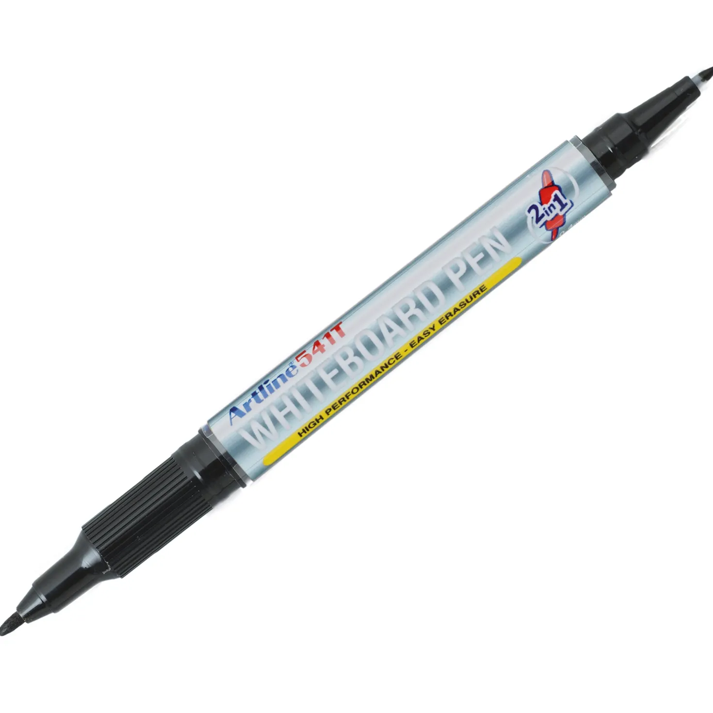 Whiteboardpenna Artline 541T 2-i-1, dubbel spets, svart