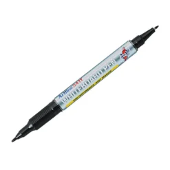 Whiteboardpenna Artline 541T 2-i-1, dubbel spets, svart