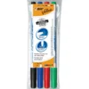 Whiteboardpenna Bic Velleda 4-set, svart röd blå grön, 1,2 mm