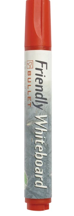 Whiteboardpenna Friendly Röd, 1,5-3 mm, återvunnet papper