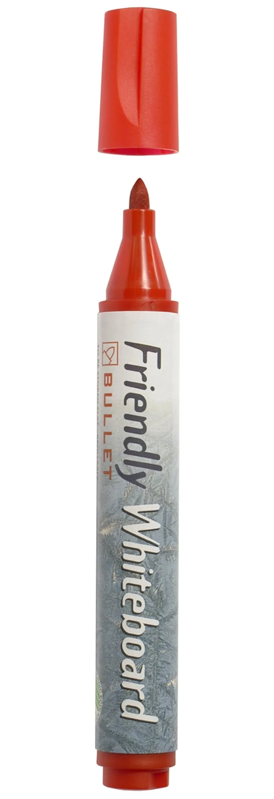 Whiteboardpenna Friendly Röd, 1,5-3 mm, återvunnet papper