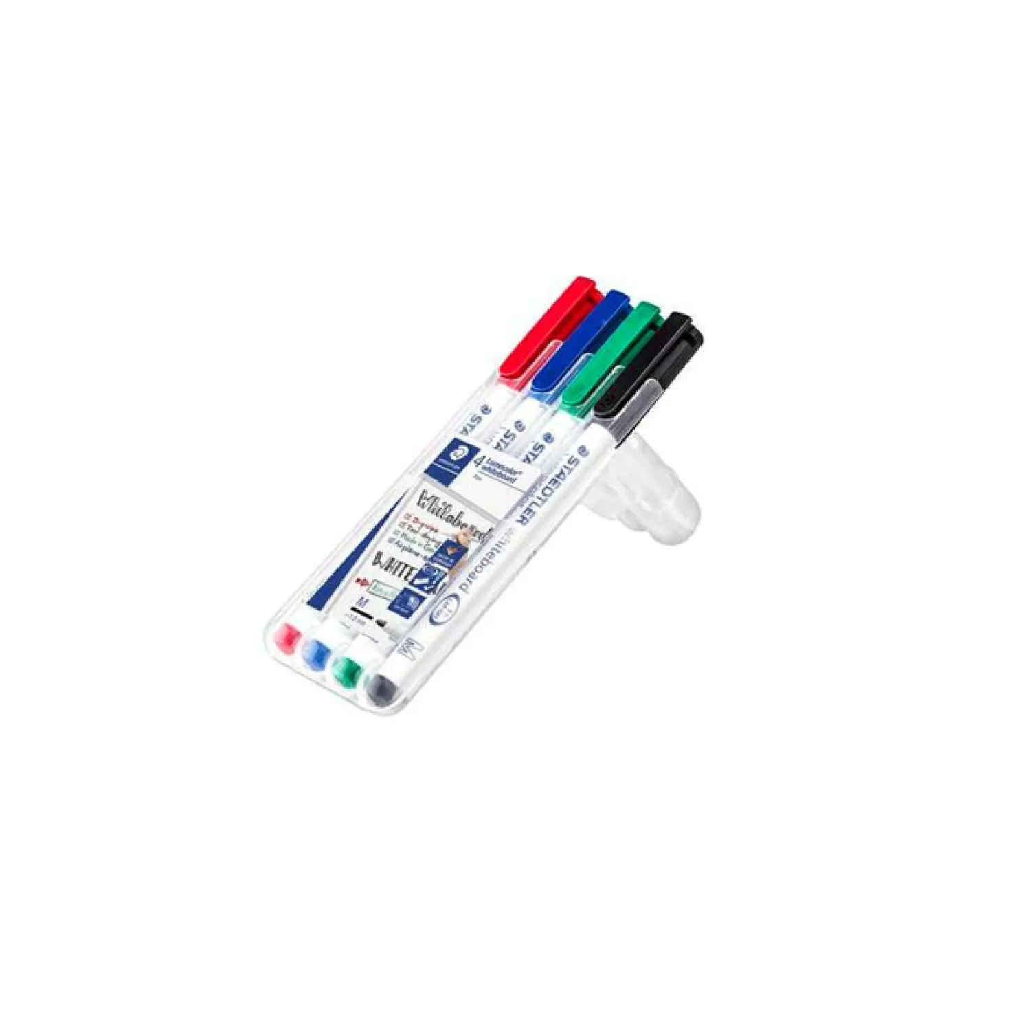 Whiteboardpenna Staedtler Lumocolor 4-set, 1-2 mm, blandade färger