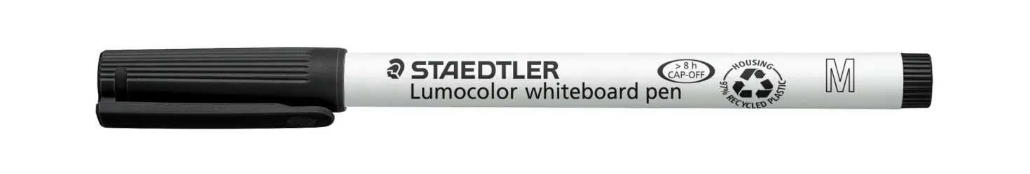 Whiteboardpenna Staedtler Lumocolor 301-9, svart, 1,0 mm