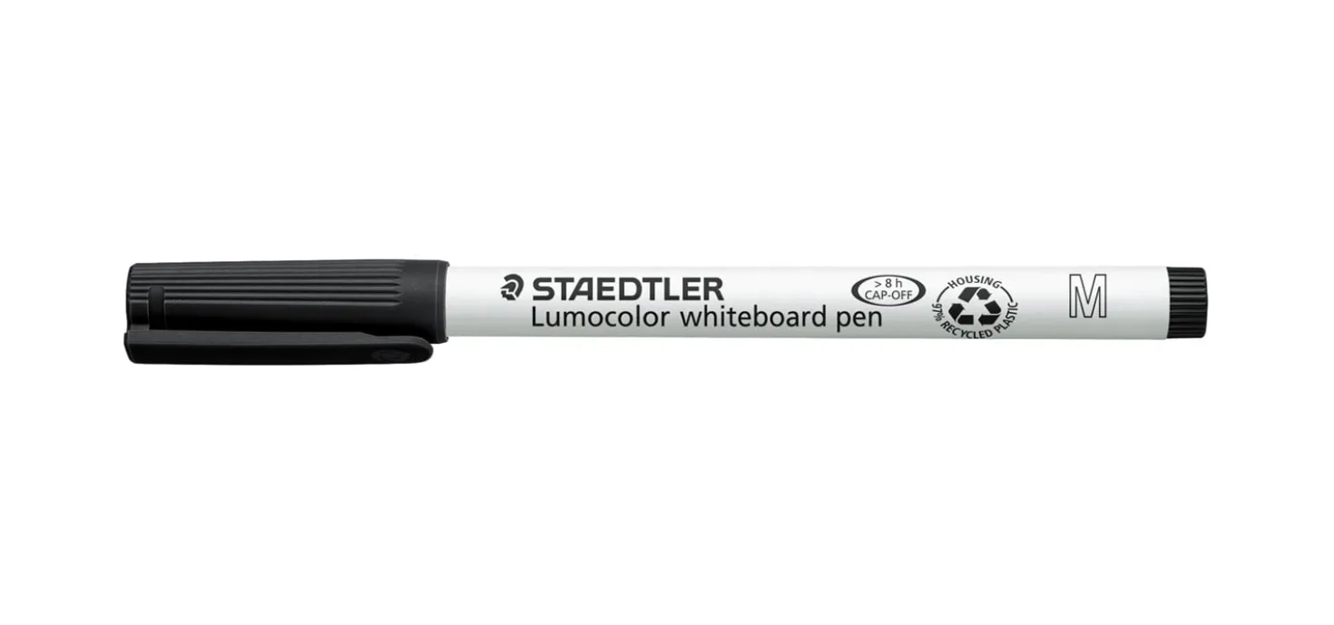 Whiteboardpenna Staedtler Lumocolor 301-9, svart, 1,0 mm