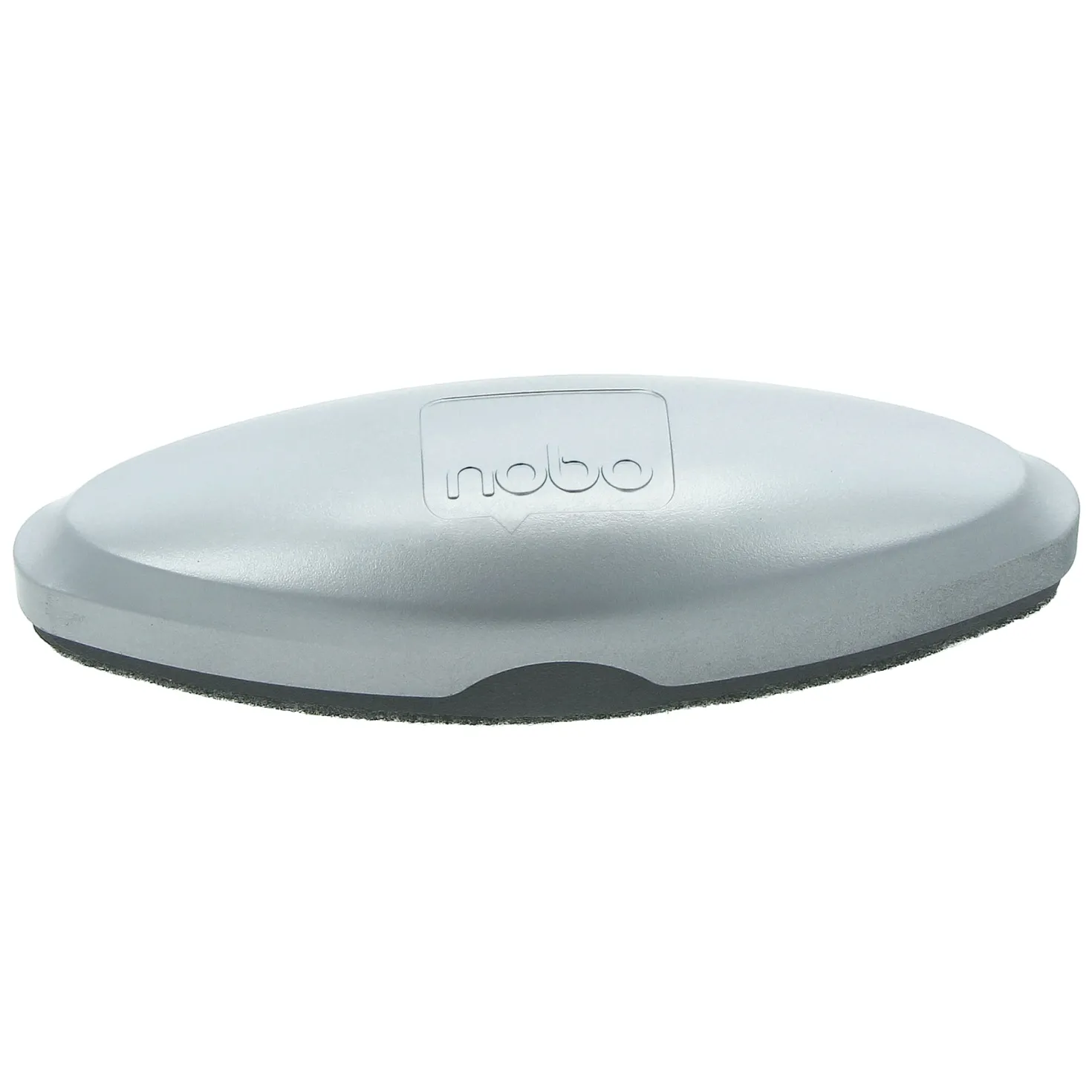 Whiteboard-sudd Nobo Diamond, magnetisk, dubbelsidig, silver