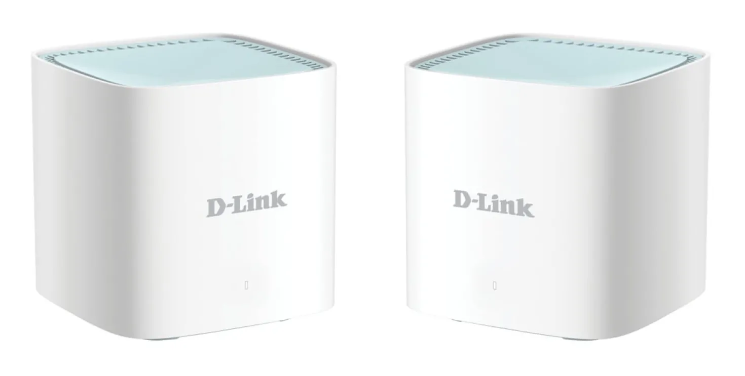 Wi-Fi 6 Mesh-system D-Link AX1500, 2-pack, 370 m² täckning